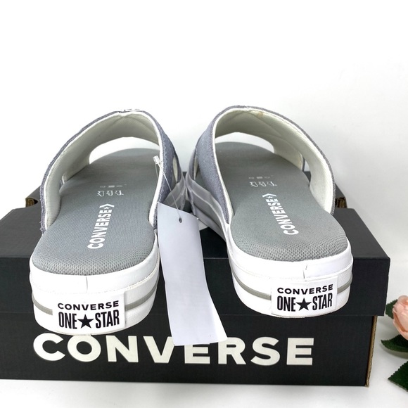 Converse One Star Sandal Slip Suede Grey W AUTHENT - Picture 4 of 7